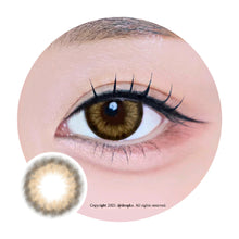 Load image into Gallery viewer, Kazzue Toric Perfect Brown (1 lens/pack)-Colored Contacts-UNIQSO
