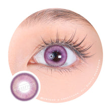 Load image into Gallery viewer, 1 Day Sweety Star Tears Violet (2 or 10 lenses/pack)-Colored Contacts-UNIQSO
