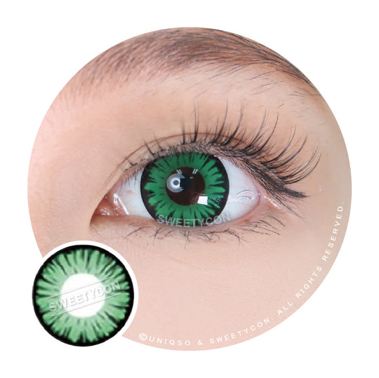 Sweety Firefly Green (1 lens/pack)