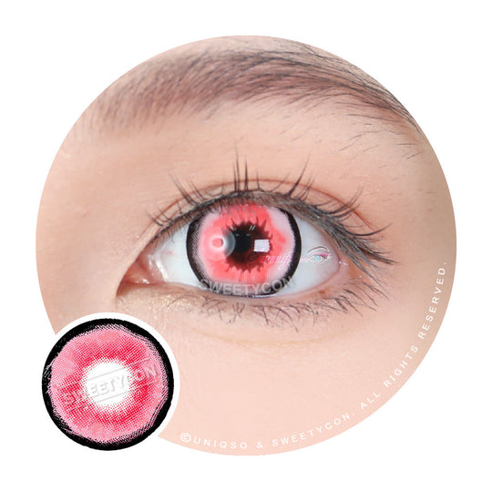 Sweety Crazy Platonic Pink (1 lens/pack)