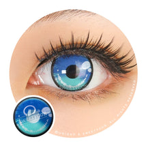 Load image into Gallery viewer, Sweety Anime 2 Cyan Turquoise-Colored Contacts-UNIQSO
