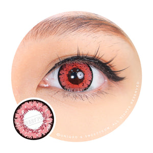 Sweety Queen Pink Violet (1 lens/pack)-Colored Contacts-UNIQSO