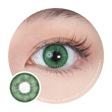 Load image into Gallery viewer, Sweety E-Blink Green (1 lens/pack)-Colored Contacts-UNIQSO
