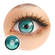 Load image into Gallery viewer, Sweety Anime 2 Teal Green-Colored Contacts-UNIQSO
