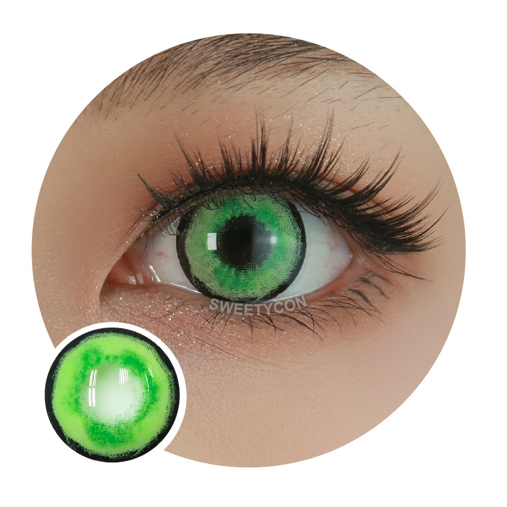 Sweety Aquaman Green-Colored Contacts-UNIQSO