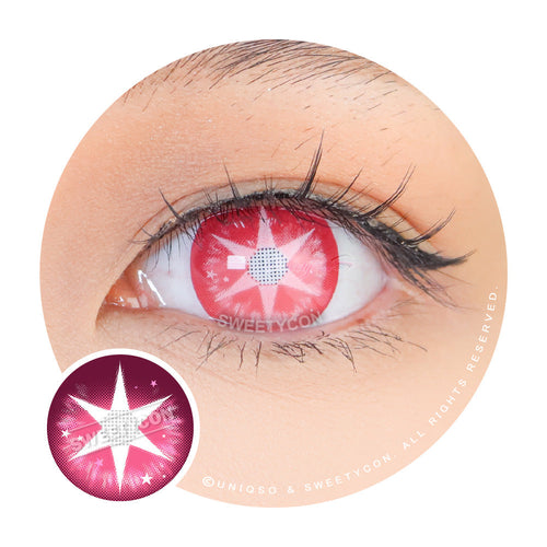 Sweety Pop Star Pink (F196-3)-Colored Contacts-UNIQSO