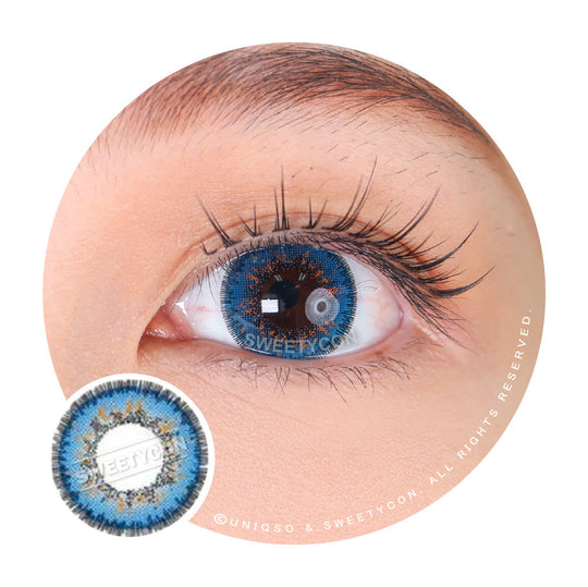 Sweety Poppy Blue (1 lens/pack)