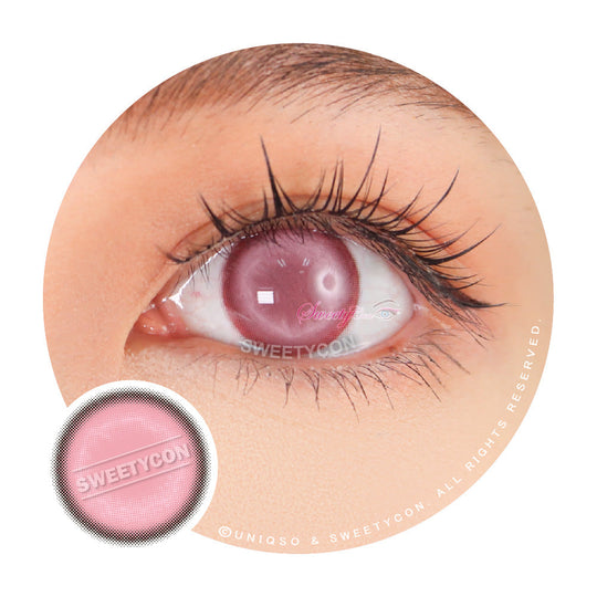 Sweety Glass Ball Pink (1 lens/pack)