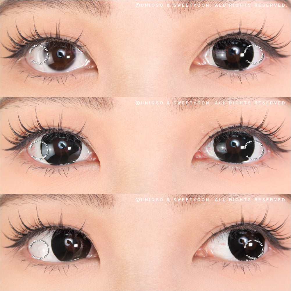 Sweety Magic Black 15mm (1 lens/pack)-Colored Contacts-UNIQSO