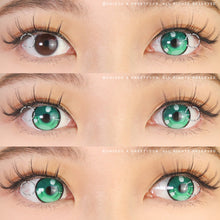 Load image into Gallery viewer, Sweety Anime 3 Green-Colored Contacts-UNIQSO
