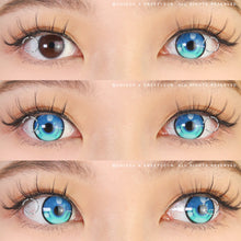 Load image into Gallery viewer, Sweety Anime 3 Blue (1 lens/pack)-Colored Contacts-UNIQSO
