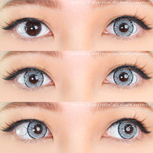 Load image into Gallery viewer, Sweety Queen Light Grey (1 lens/pack)-Colored Contacts-UNIQSO
