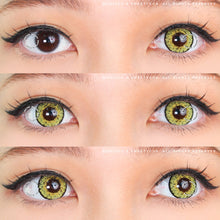 Load image into Gallery viewer, Sweety Queen Light Yellow (1 lens/pack)-Colored Contacts-UNIQSO
