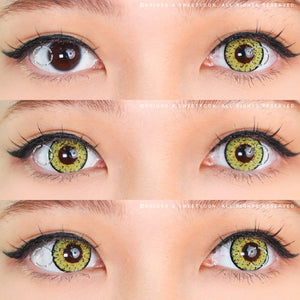 Sweety Queen Light Yellow (1 lens/pack)-Colored Contacts-UNIQSO