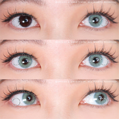 Sweety Hidrocor Topaz (1 lens/pack)-Colored Contacts-UNIQSO