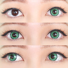 Load image into Gallery viewer, Sweety Queen Green (1 lens/pack)-Colored Contacts-UNIQSO
