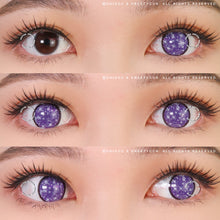 Load image into Gallery viewer, Anime Sparkle Violet V2 by KleinerPixel-Colored Contacts-UNIQSO

