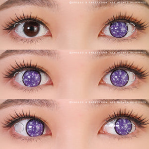Anime Sparkle Violet V2 by KleinerPixel-Colored Contacts-UNIQSO