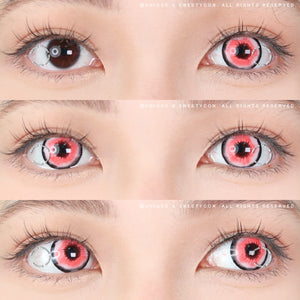 Sweety Crazy Platonic Pink (1 lens/pack)-Crazy Contacts-UNIQSO