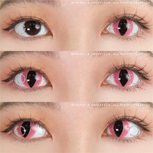 Load image into Gallery viewer, Sweety Crazy Pink Cat (1 lens/pack)-Crazy Contacts-UNIQSO
