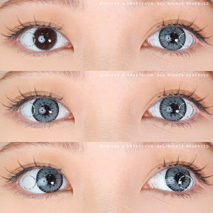 Sweety Devil Grey (1 lens/pack)-Colored Contacts-UNIQSO