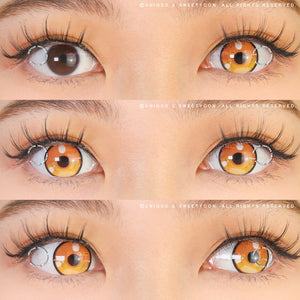 Sweety Anime 3 Yellow-Colored Contacts-UNIQSO