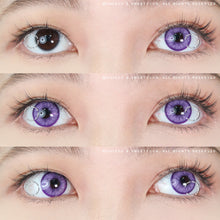 Load image into Gallery viewer, Sweety E-Blink Violet (1 lens/pack)-Colored Contacts-UNIQSO
