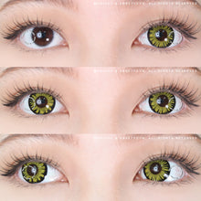 Load image into Gallery viewer, Sweety Firefly Yellow (1 lens/pack)-Colored Contacts-UNIQSO
