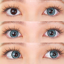 Load image into Gallery viewer, Sweety Queen Dark Grey (1 lens/pack)-Colored Contacts-UNIQSO
