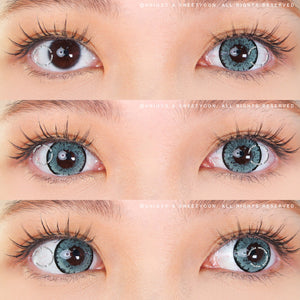 Sweety Queen Dark Grey (1 lens/pack)-Colored Contacts-UNIQSO