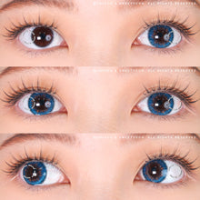 Load image into Gallery viewer, Sweety Poppy Blue (1 lens/pack)-Colored Contacts-UNIQSO
