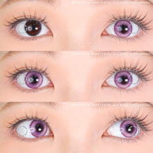 Load image into Gallery viewer, 1 Day Sweety Star Tears Violet (2 or 10 lenses/pack)-Colored Contacts-UNIQSO
