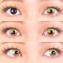 Load image into Gallery viewer, Sweety Anime Yellow (1 lens/pack)-Colored Contacts-UNIQSO
