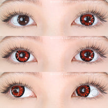 Load image into Gallery viewer, Sweety Firefly Red (1 lens/pack)-Colored Contacts-UNIQSO
