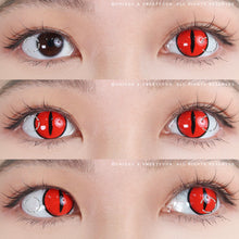 Load image into Gallery viewer, Sweety Crazy Red Demon Eye / Cat Eye (1 lens/pack)-Crazy Contacts-UNIQSO
