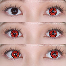 Load image into Gallery viewer, Sweety Sharingan With Prescription (1 lens/pack)-Colored Contacts-UNIQSO
