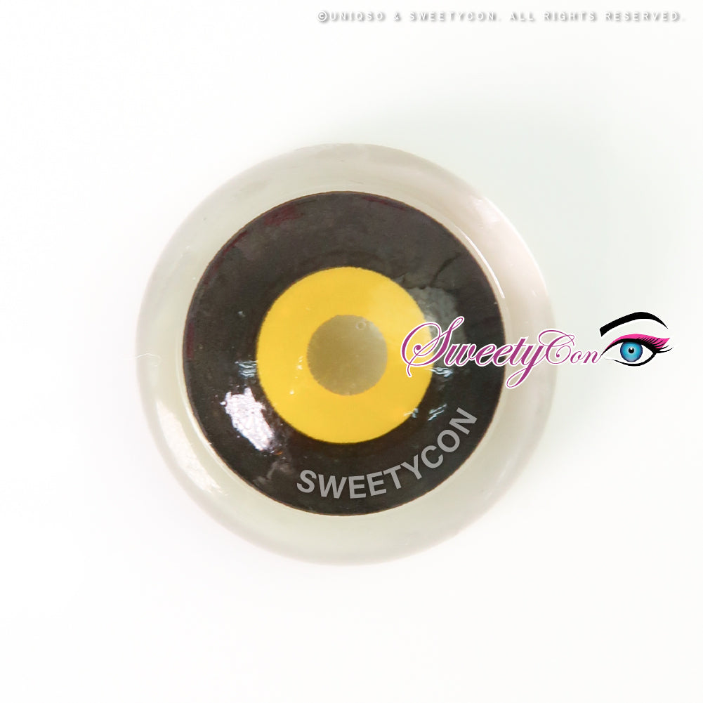 Sweety Mini Yellow Ghoul (1 lens/pack)-Crazy Contacts-UNIQSO