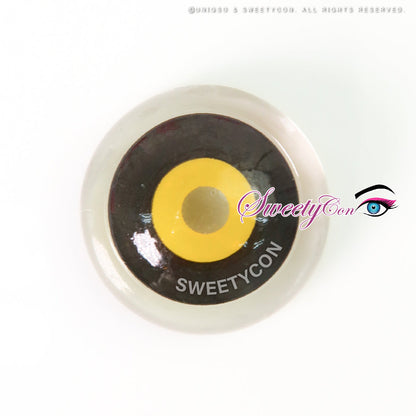 Sweety Mini Yellow Ghoul (1 lens/pack)-Crazy Contacts-UNIQSO