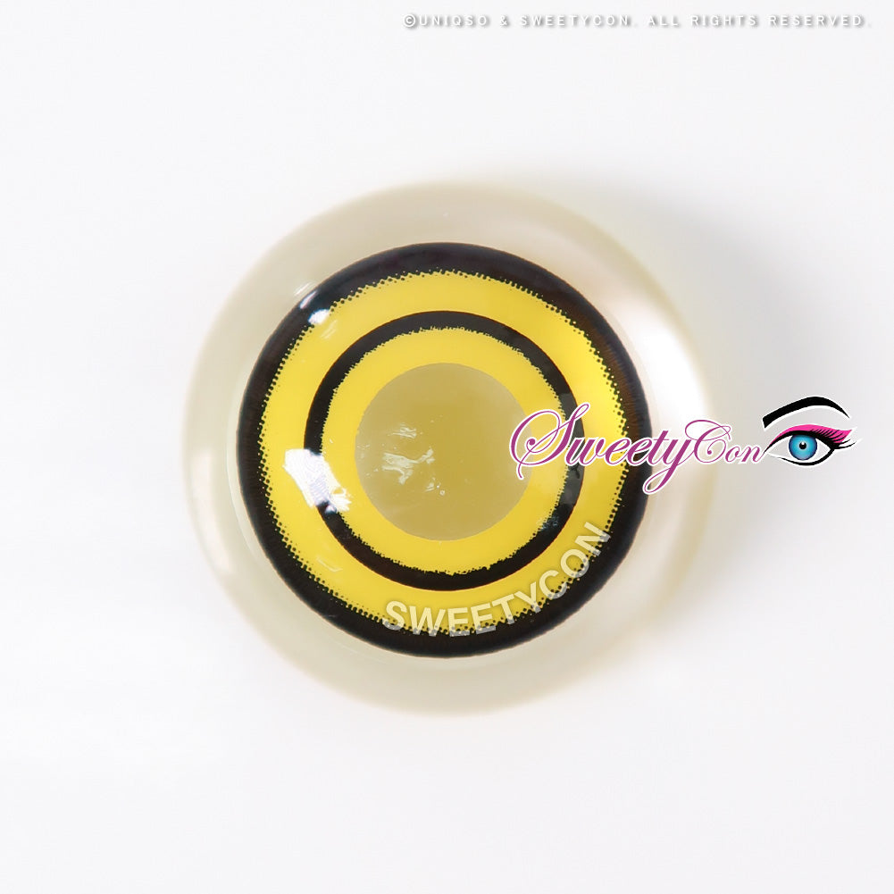 Sweety Crazy Yellow Rings V3 (Chainsaw Man - Makima) (1 lens/pack)