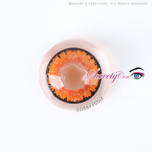 Sweety Queen Orange (1 lens/pack)-Colored Contacts-UNIQSO