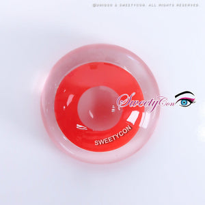 Sweety Crazy Solid Red (1 lens/pack)-Crazy Contacts-UNIQSO