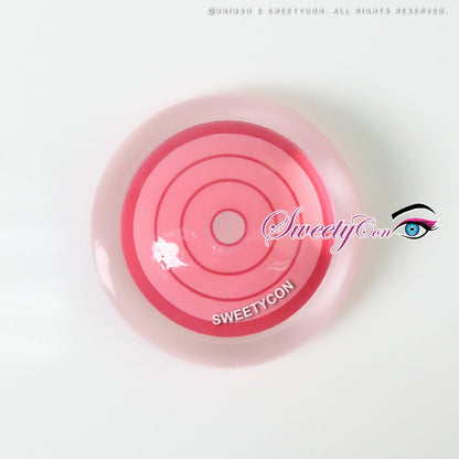 Sweety Crazy Rings Pink (1 lens/pack)-Crazy Contacts-UNIQSO