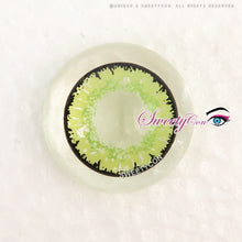 Load image into Gallery viewer, Sweety Queen Yellow Green (1 lens/pack)-Colored Contacts-UNIQSO
