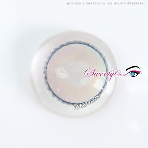 Sweety Jello Blue Grey (1 lens/pack)-Colored Contacts-UNIQSO