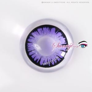 Sweety Firefly Violet (1 lens/pack)-Colored Contacts-UNIQSO