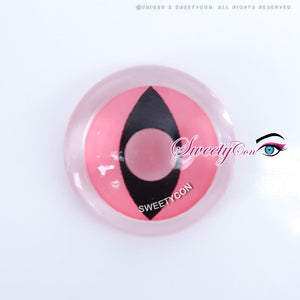 Sweety Crazy Pink Cat (1 lens/pack)-Crazy Contacts-UNIQSO