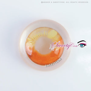 Sweety Anime Orange (1 lens/pack)-Colored Contacts-UNIQSO