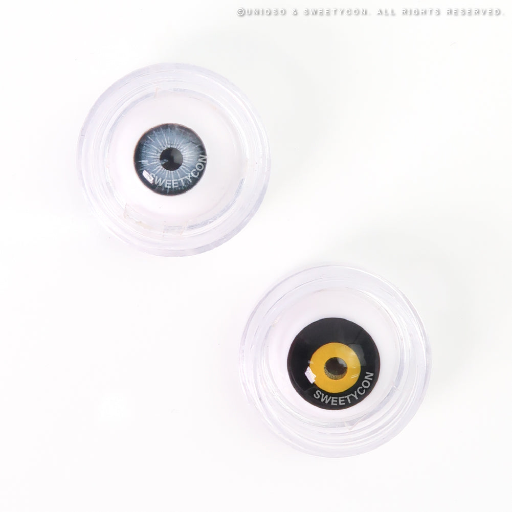 Sweety Mini Yellow Ghoul (1 lens/pack)-Crazy Contacts-UNIQSO