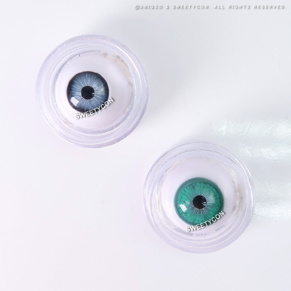 1 Day Sweety Fruit Juice Green (2 or 10 lenses/pack)-Colored Contacts-UNIQSO