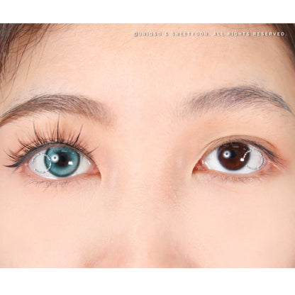 1 Day Sweety Deepveil Green (2 or 10 lenses/pack)-Colored Contacts-UNIQSO